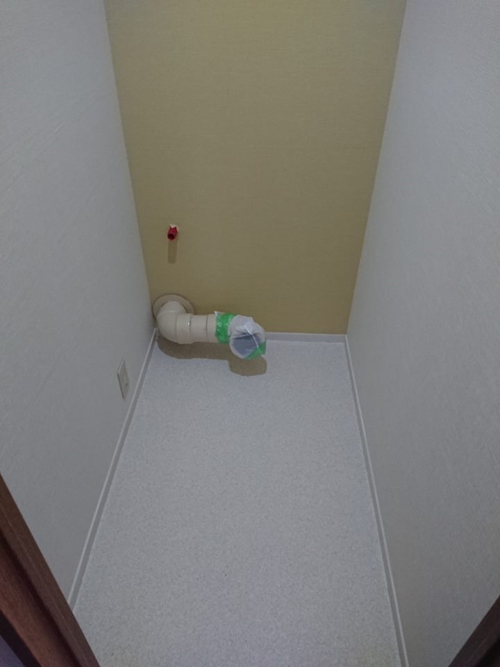 工事中　トイレ