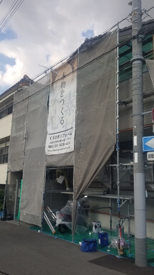 生野区Ｋ様　外壁塗装工事